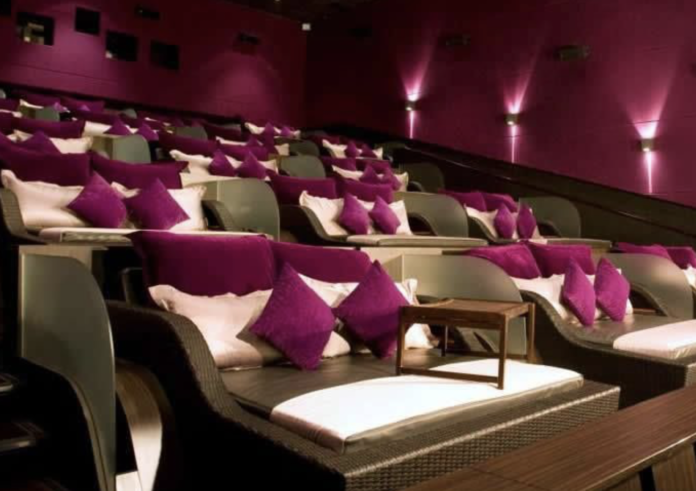 movie theatres with beds