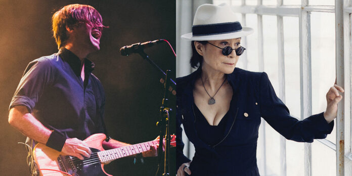 Ben Gibbard and Yoko Ono