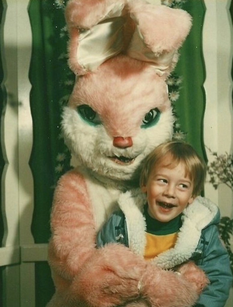 scary easter bunny