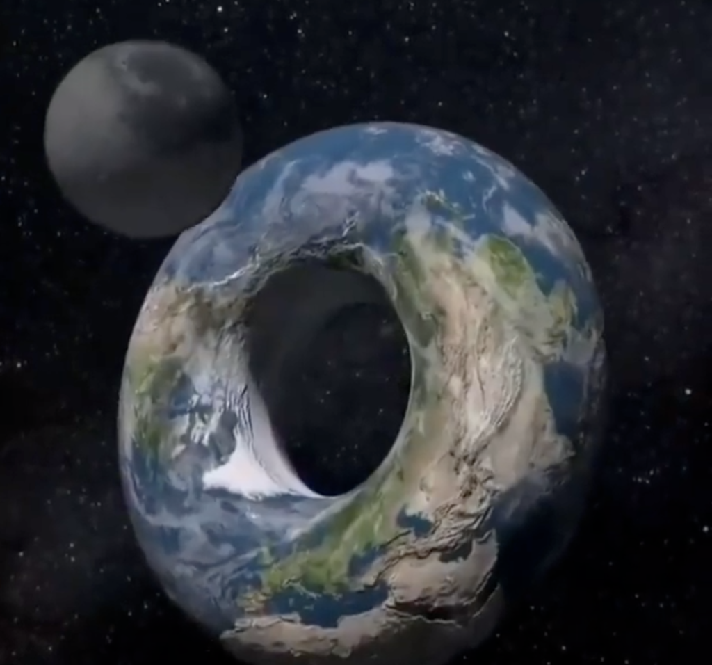 donut earth theory