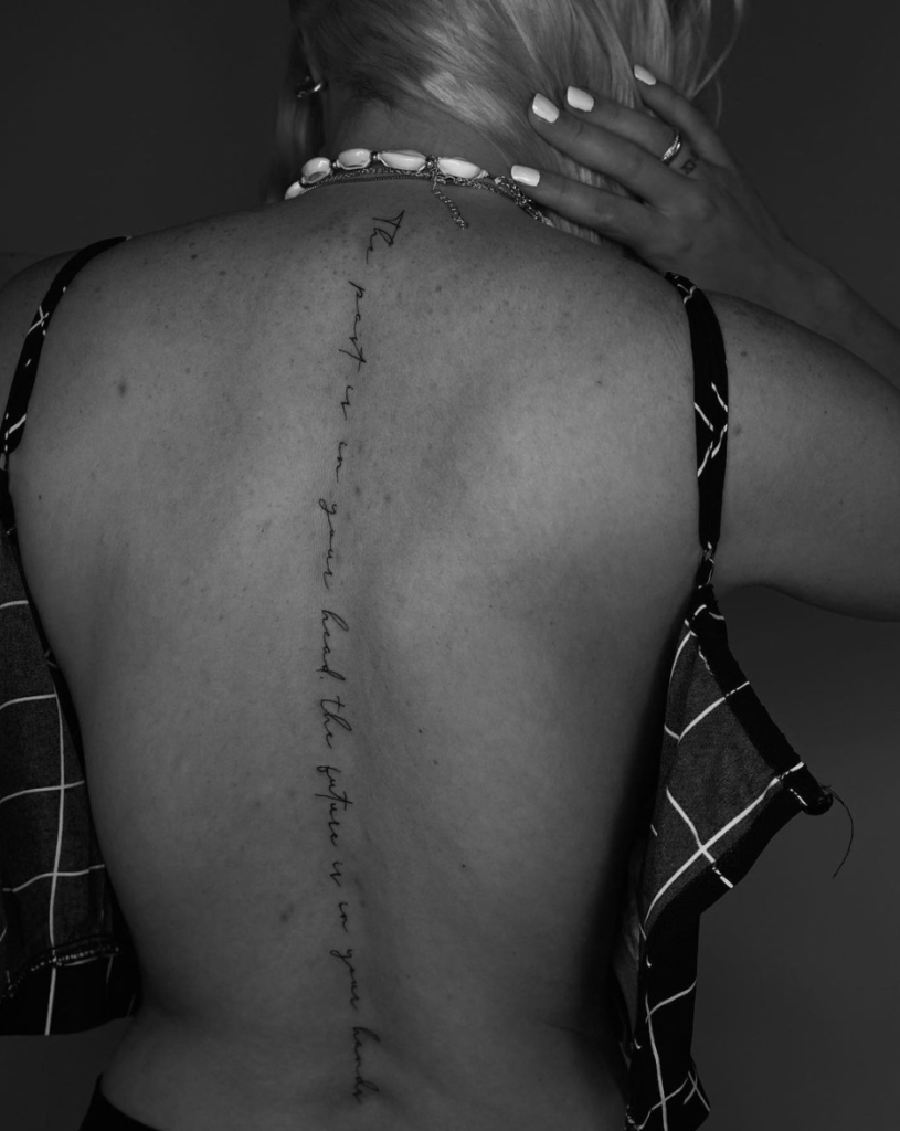 Stylish Spine Tattoo Ideas