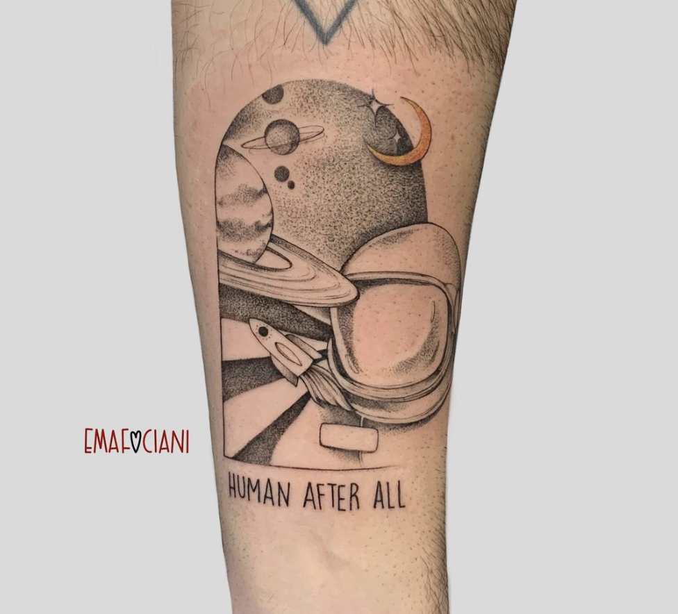 space tattoo ideas