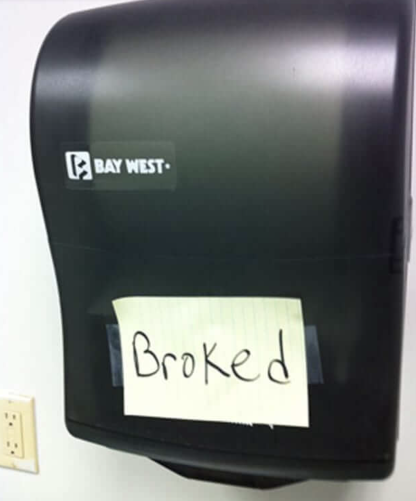 funny out of order signs