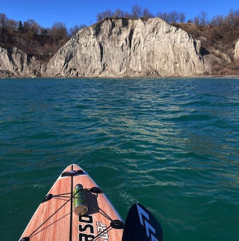 how to get to scarborough bluffs