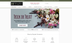 hillcrest florist flower shop homepage